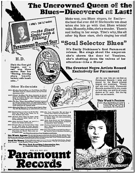 Emily Dickinson Uncrowned Queen of the Blues 2