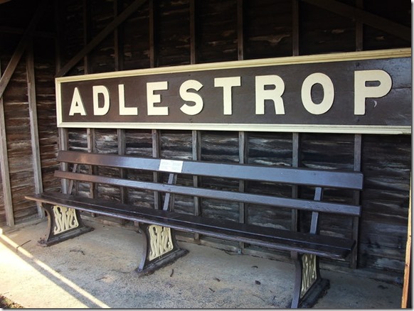 adlestrop station sign