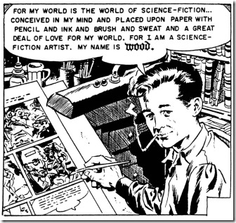 Wally Wood Self Portrait