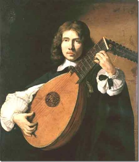 Thomas Campion with Lute
