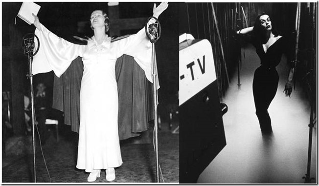 Helen Heaven - Aimee Semple and Maila Nurmi as Vampira