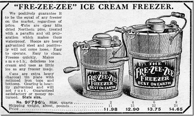 Ice Cream Maker Ad