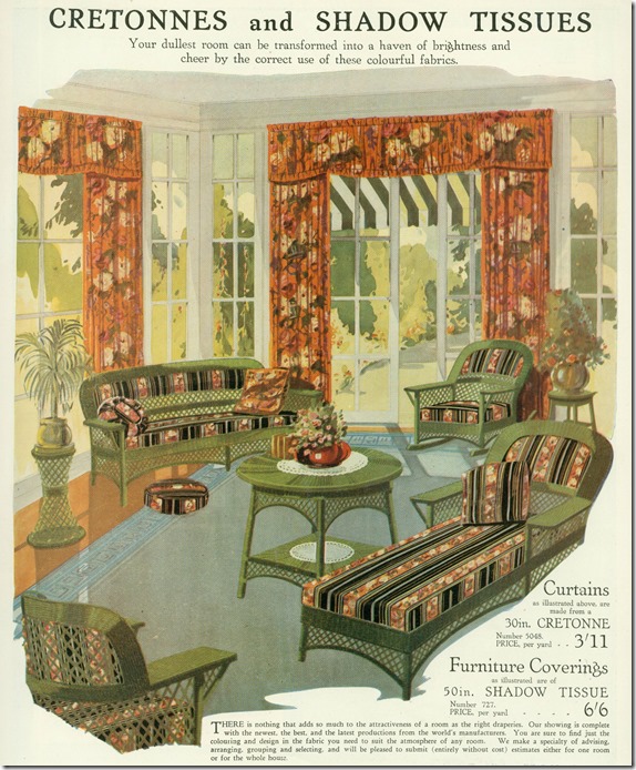 Bright Coloured Cretonnes!