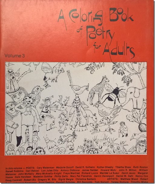 A Coloring Book of Poetry for Adults