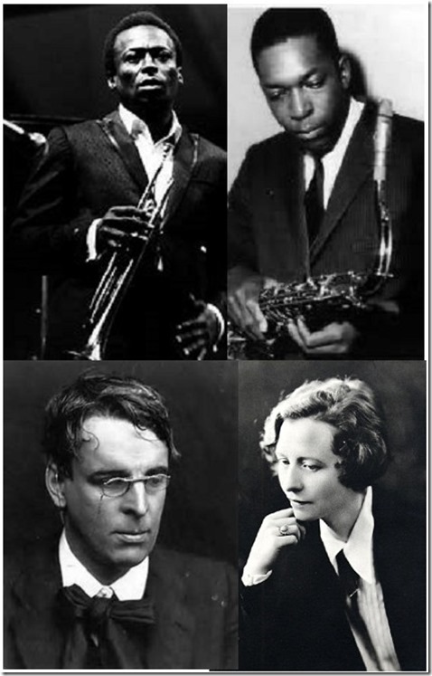 Davis Coltrane Yeats Millay