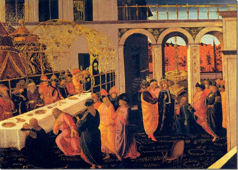 O Banquete de Assuero (c. 1490)