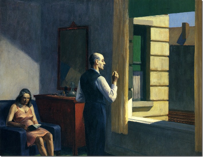 hotel-by-a-railroad by Edward Hopper