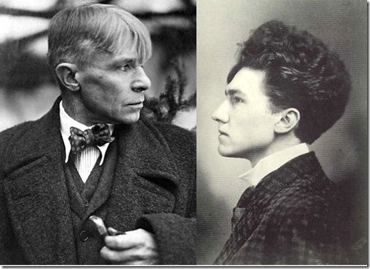 Young Sandburg and Pound