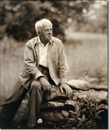 Robert-Frost on a wall