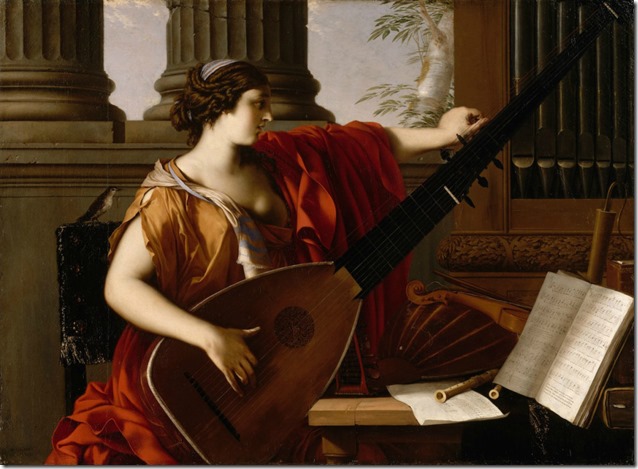 Allegory of Music by Laurent de La Hyre