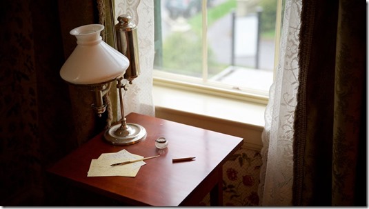 Emily Dickinson's desk
