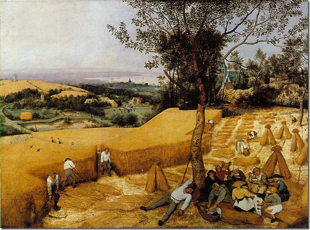 harvesters by Peter Bruegel the elder