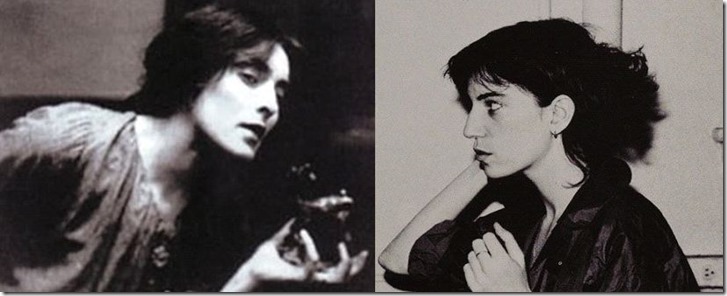Mina Loy and Patti Smith