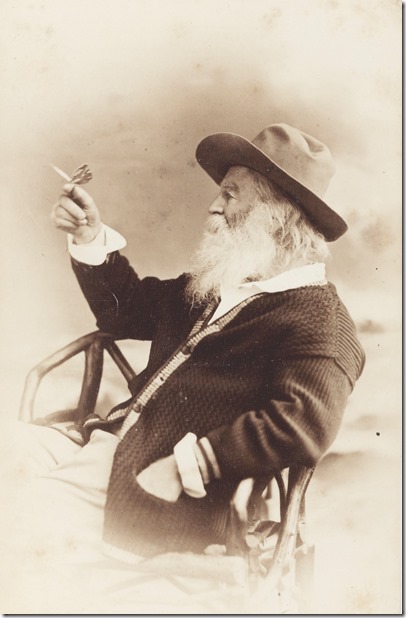 Whitman with Butterfly