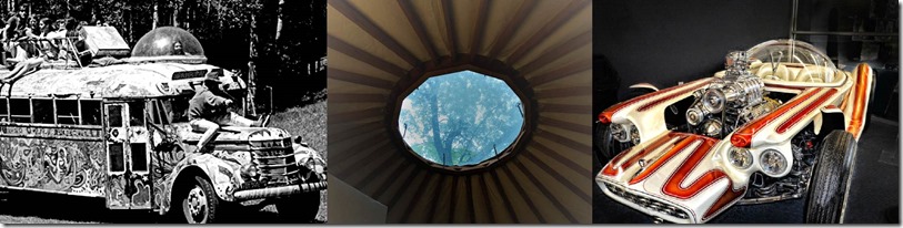 Three Plexiglass Domes