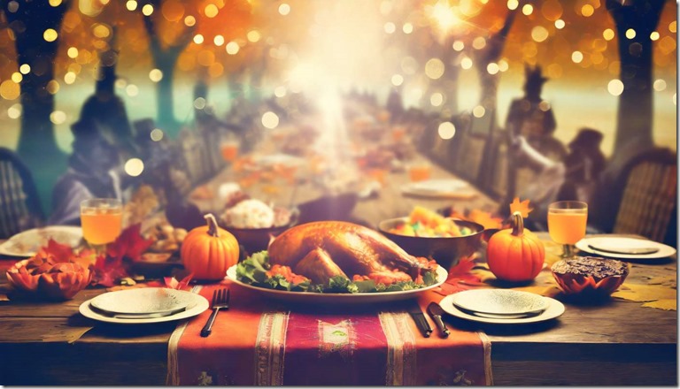 Thanksgivings with ghosts