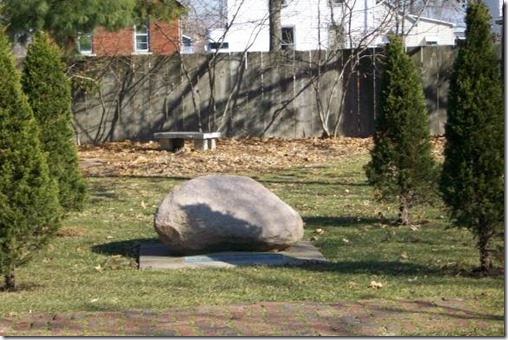 Carl Sandburg's grave