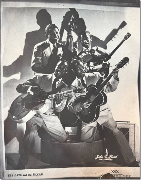 Cats and the Fiddle in Shadows