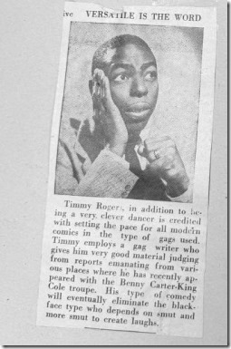 Timmy Rogers wants to change Black comedy