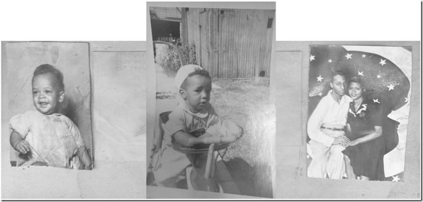 Two baby pictures that may be the same child