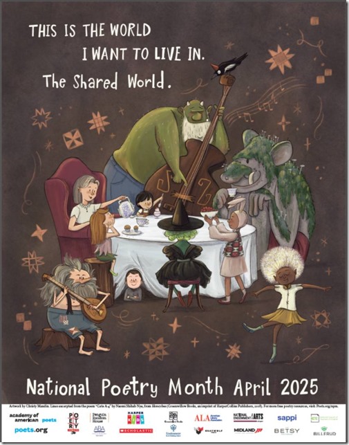 2025 National Poetry Month Poster 1080