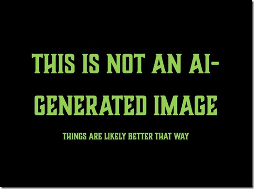 This is not an AI-Generated Image