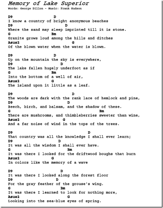 Memory of Lake Superior