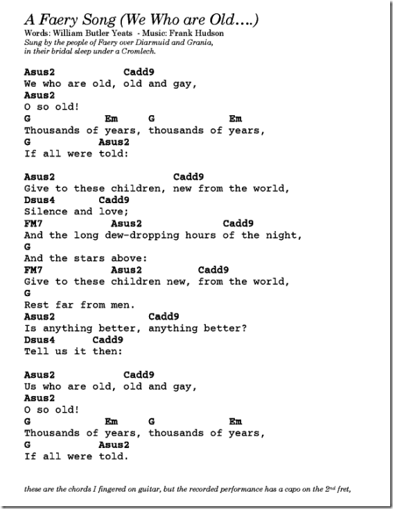 A Faery Song