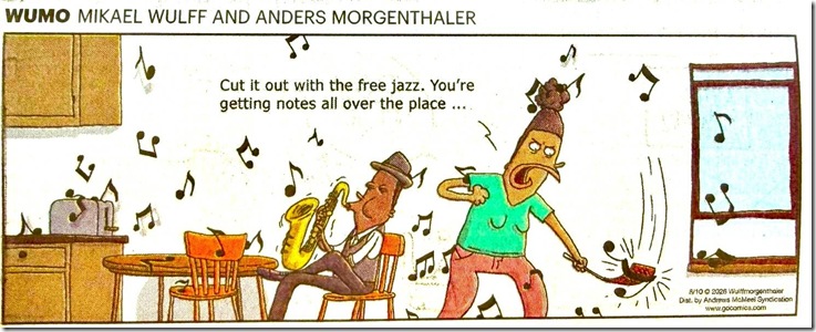 Free Jazz all over the place