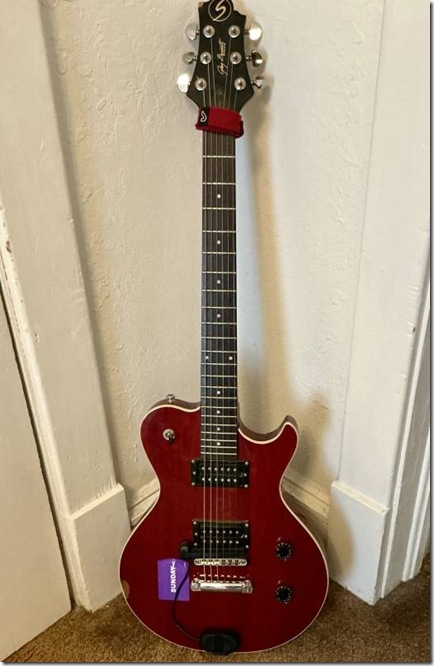 Samick Greg Bennett line MIDI pickup guitar